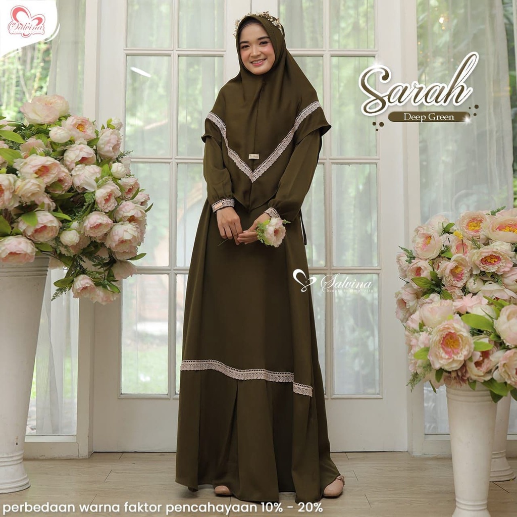 SALVINA// SARAH DRESS BY SALVINA HIJAB