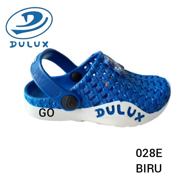 gof DULUX CQ 028ED TAYO Sandal Baim Tali Belakang Model Lucu Sandal Slop Anak Laki-Laki Model Karakter TAYO