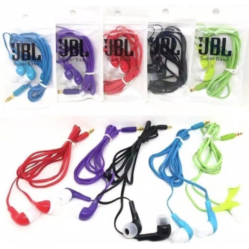 mtsh' Headset JBL HANDSFREE MUSIC MP3 Headset JBL Packing Plastik