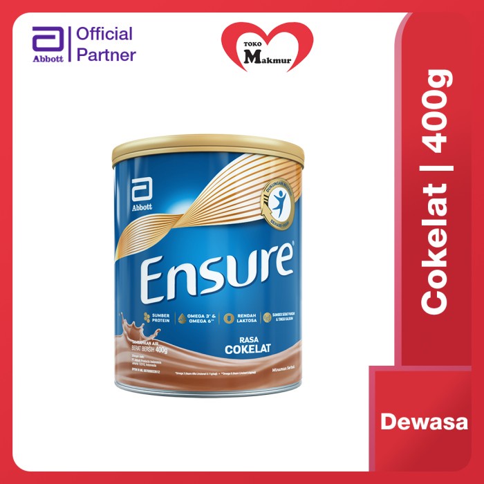 Ensure Vanila / Coklat 400gr (Khusus Gojek Surabaya) / Toko Makmur Online