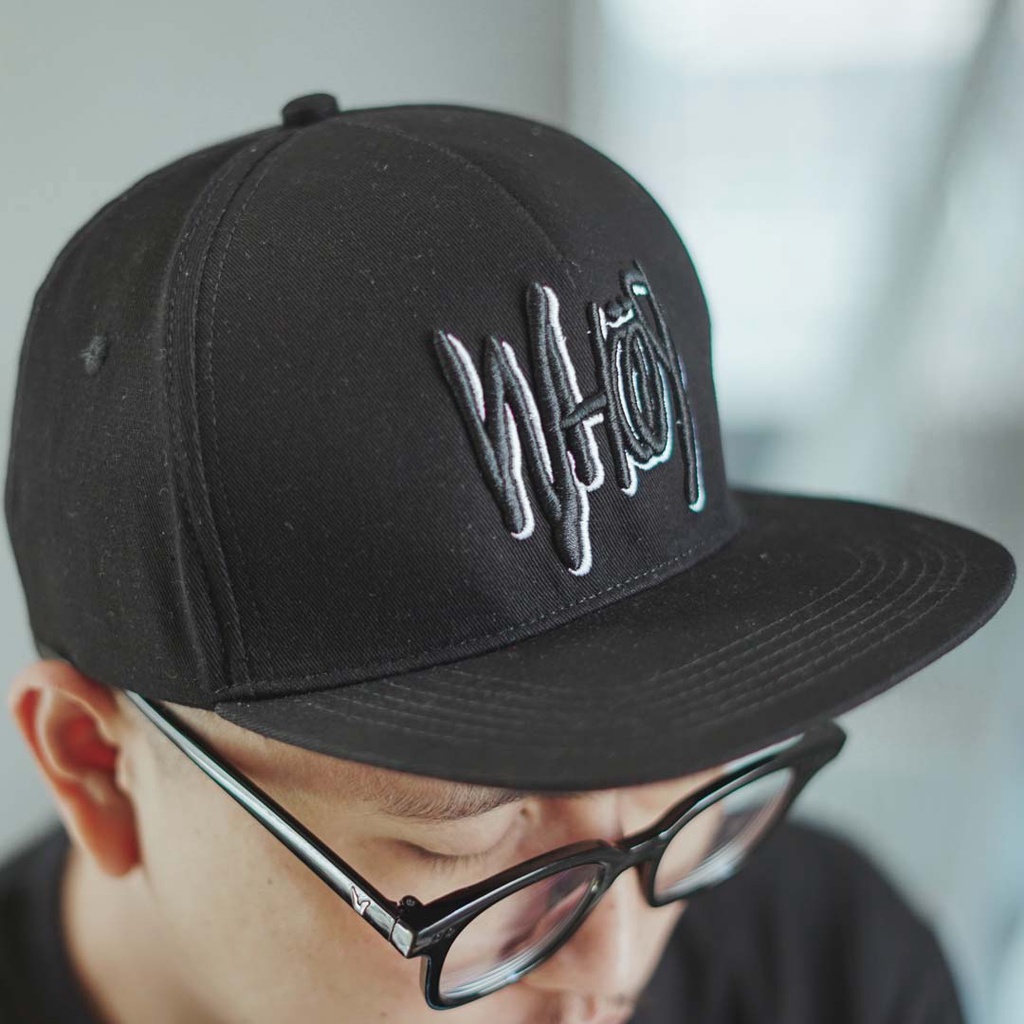 Whoopculture &quot;Ports&quot; Black Snapback