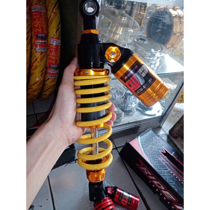 shock breaker ride it click fungsi semua matic tabung miring 330 MM dan 310 MM semua motor matic