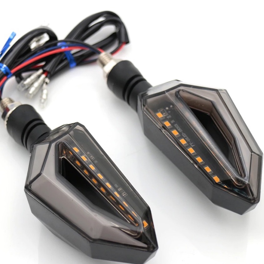 L166 - Lampu DRL LED Sen Sein Senja Running Motor Vario Aerox ADV CB150 CBR Ninja GSX Vixion R15 R25