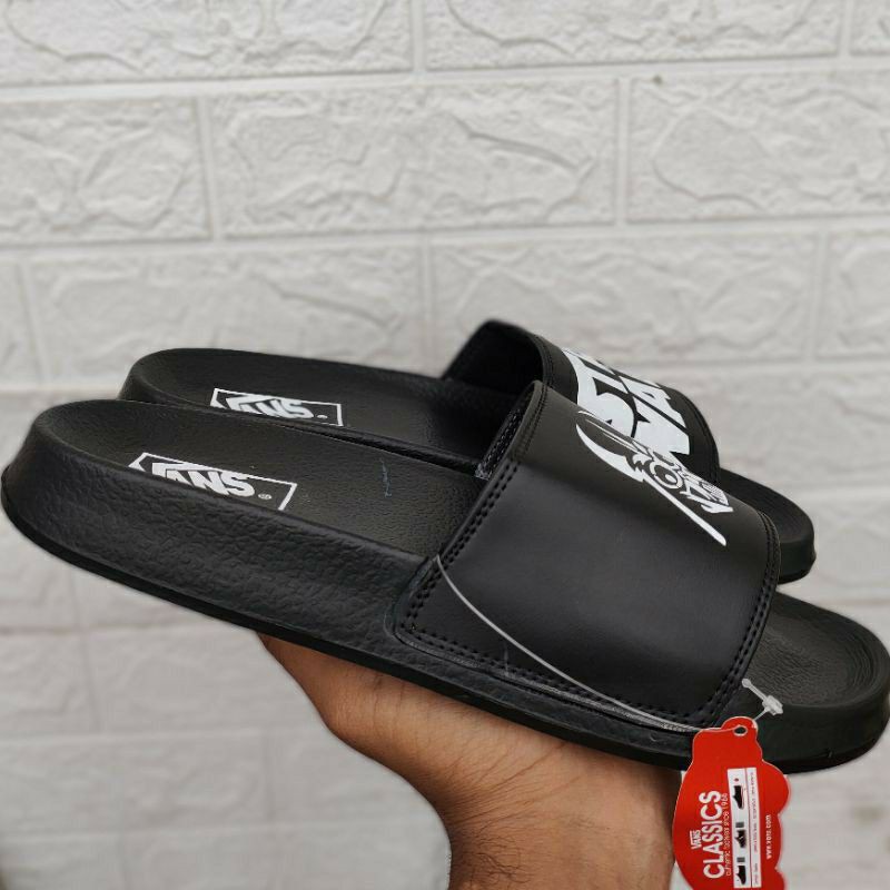 Sandal Slide/Slop Pria Wanita - Sandal Slop Vans Star Wars Grade Ori Pria Wanita - Sandal Slop Murah-3