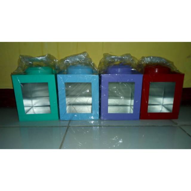 Kaleng Kerupuk Mini Ukuran 15X18Cm/Toples Unik/Toples Jadul/ Wadah Lucu Serbaguna