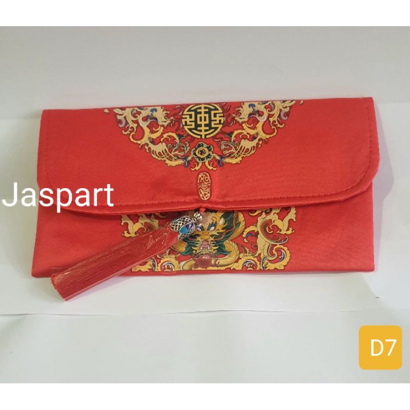 ANGPAO IMLEK KAIN PREMIUM BENTUK DOMPET ANGPAO SANGJIT WEDDING HONGBAO LAMARAN KAWINAN ENGAGEMENT