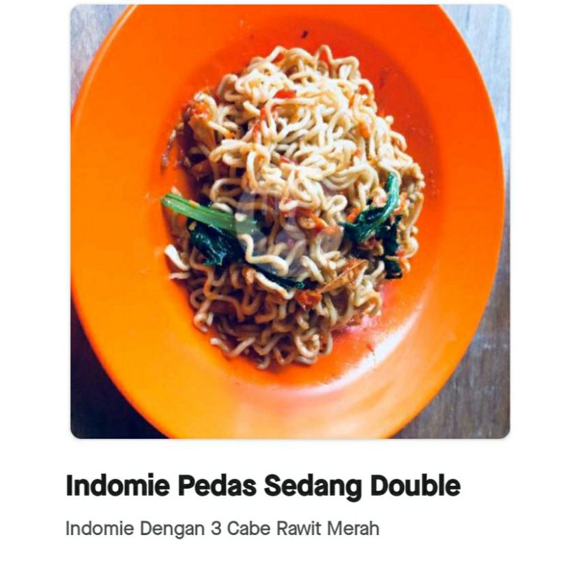 

mie goreng siap saji