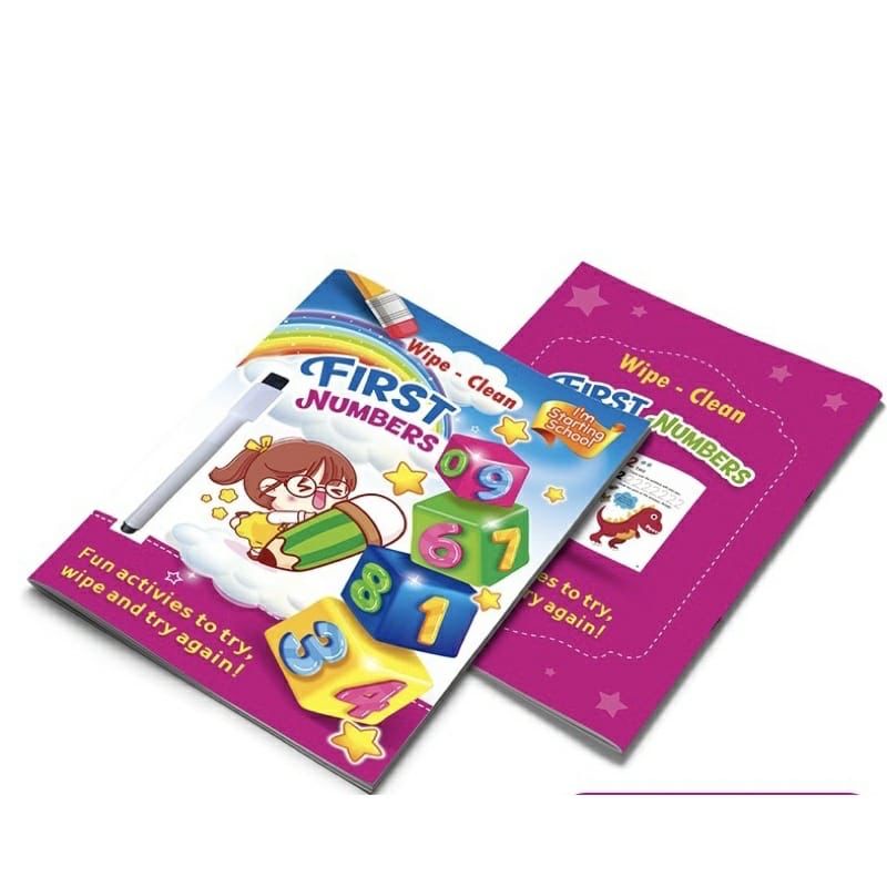 BUKU PINTAR AKTIVITY HIJAIYAH BELAJAR ANAK B.INGGRIS WIPE N CLEAN