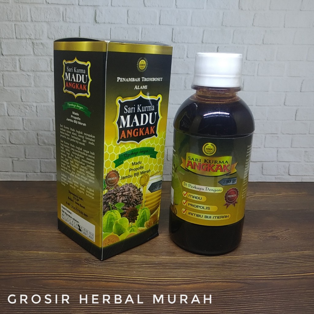 Jual Sari Madu Kurma Angkak Plus Propolis And Jambu Biji Dbd Demam