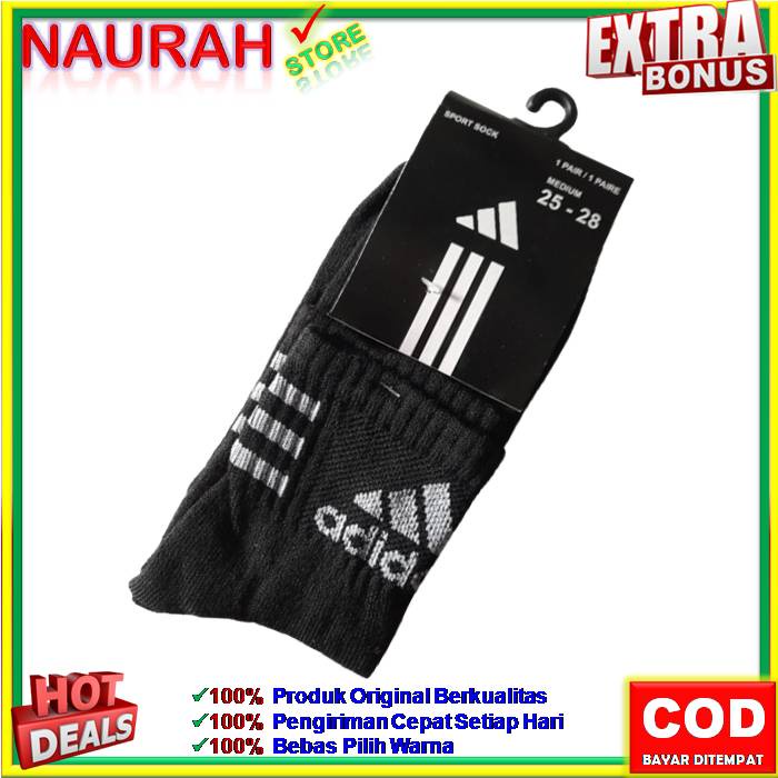 KAOS KAKI PRIA SPORTY KANTORAN SPANDEX HITAM