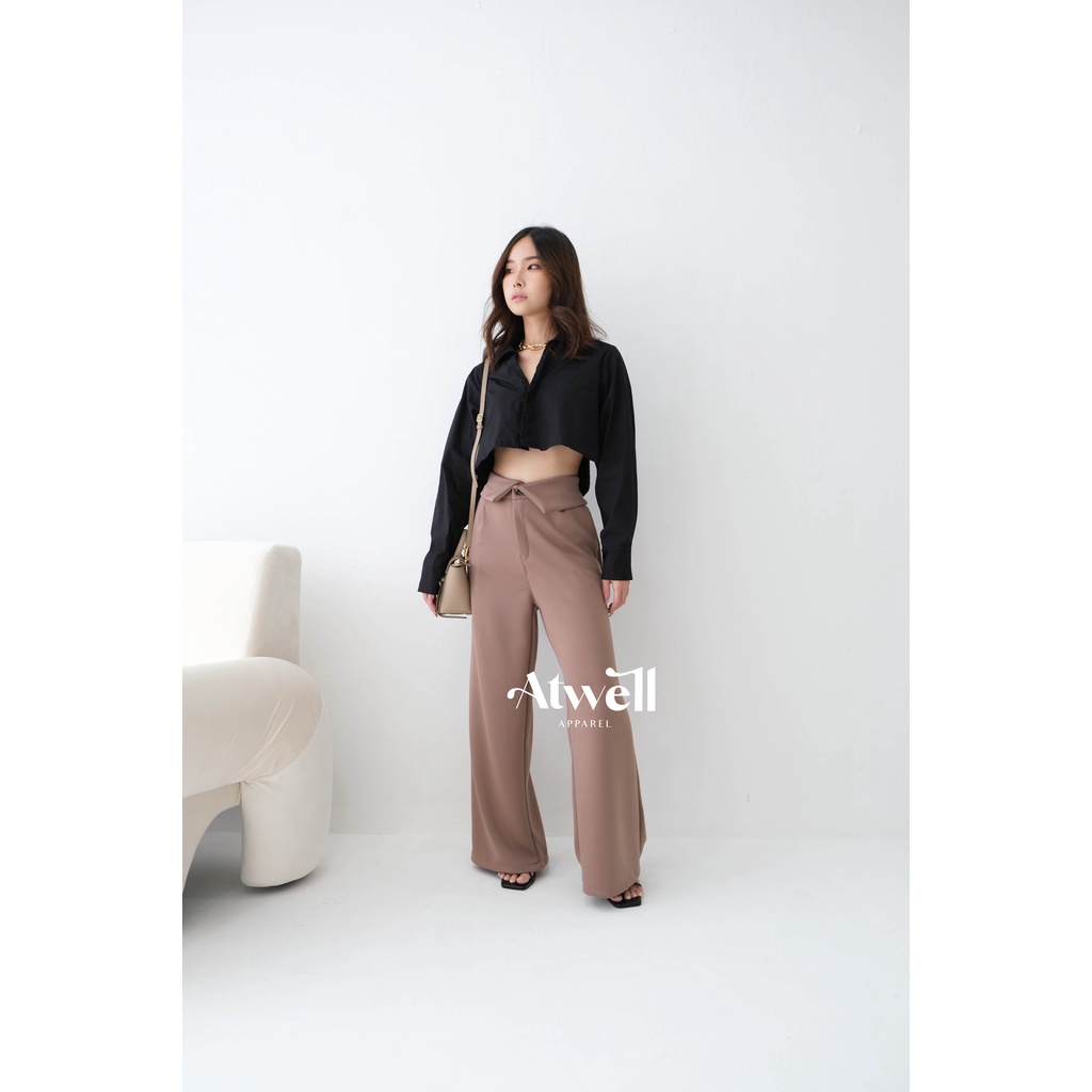 Xander High Waist Culotte Pants