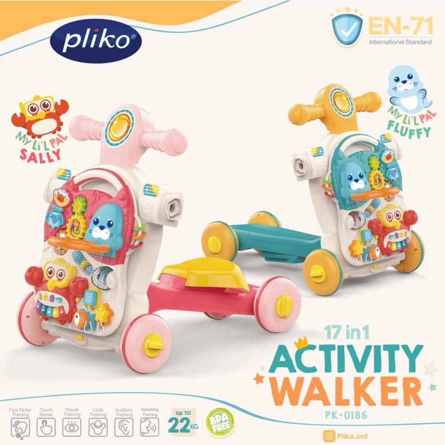 PLIKO ACTIVITY 17IN1 WALKER PK-0186