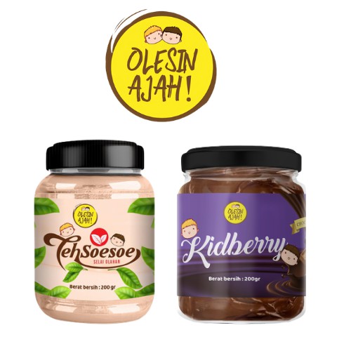 

Promo OlesinAjah Selai Teh Soesoe 200Gr + Kidberry 200Gr