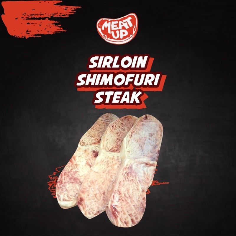

Wagyu Shimofuri Sirloin Steak 500gr
