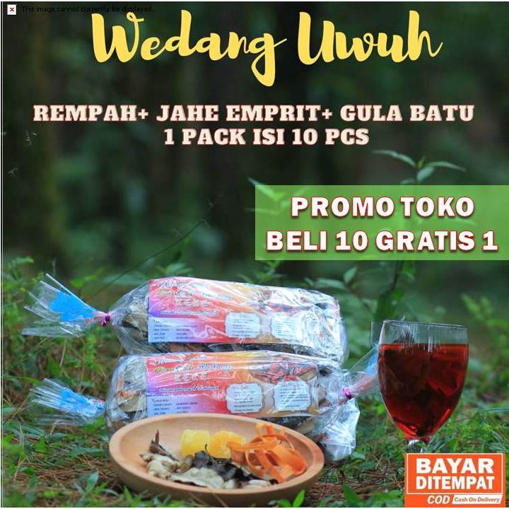 

PRODUSEN WEDANG UWUH KOMPLIT MURAH Rempah + Jahe Emprit + Gula batu ( ISI 10 PCS )