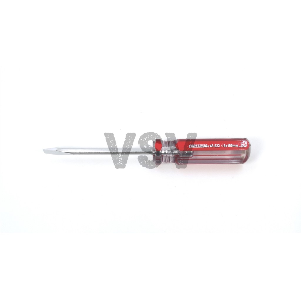 GESTAR Mechanical screwdriver (-)6x100mm Obeng crystal Obeng minus