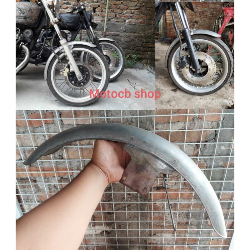 Spakbor atau slebor depan Custom made in nganjuk, pnp ke skok ninja dan tiger revo atau caferacer