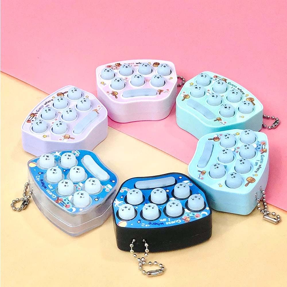 Needway  New Memory Training Game Mini Early Educational Toys Hit Gophers Portable Creative Puzzle Children' Day Gift Funny Game Console Novelty Toys