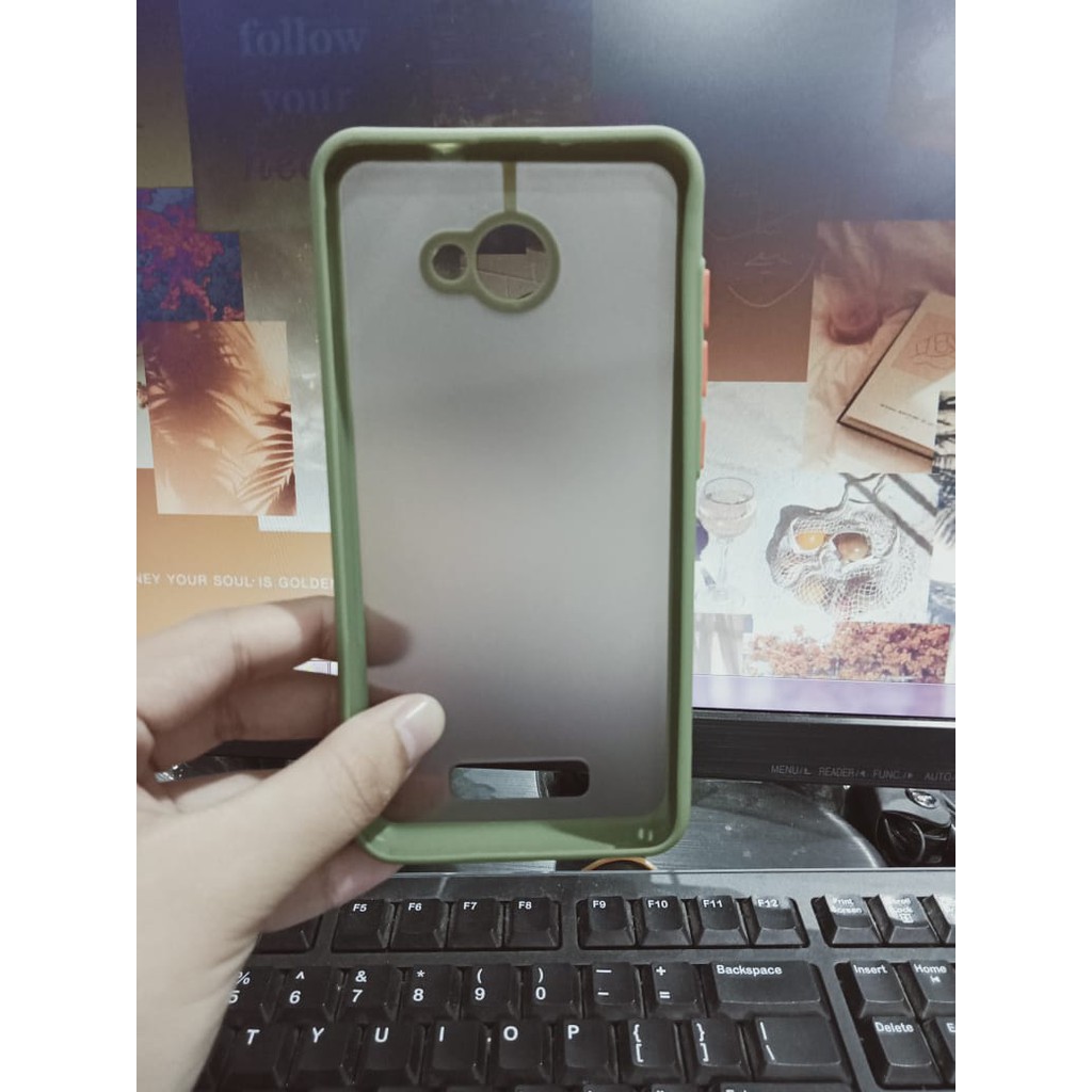 Bumper AERO CASE Andromax A A16C3H Smartfren Andromax B Hardcase My Choice List Warna Matte