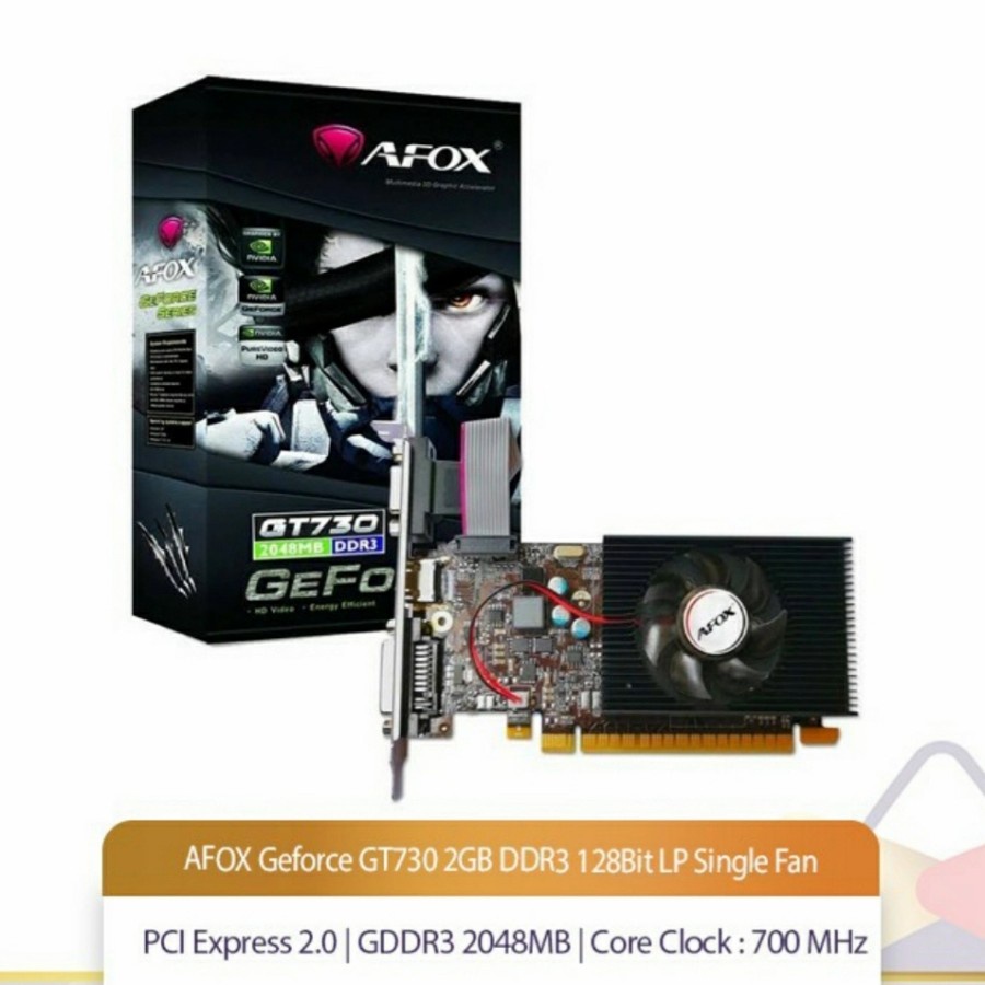 VGA AFOX GEFORCE GT730 2GB DDR3 128BIT