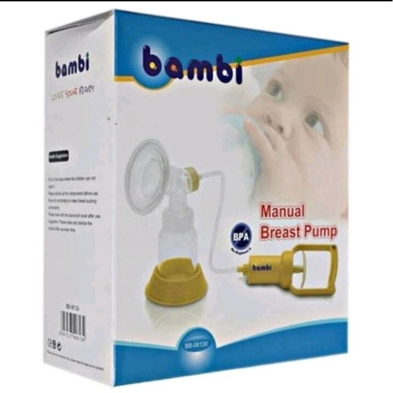 BAMBI BREAST PUMP MANUAL BB 0613 POMPA ASI MANUAL BAMBI