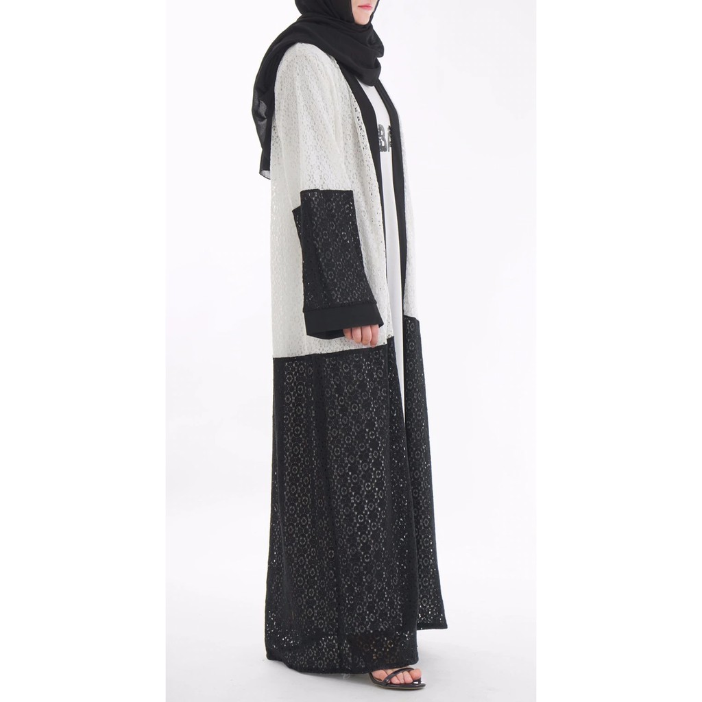 Patchwork Muslim Inside wear Dress Abaya Islamic Women Malaysia Jilbab Djellaba Robe Musulmane