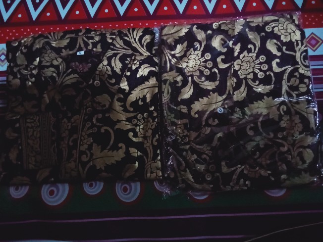 Batik Couple Keluarga Sania Ruffle Ori Ndoro Jowi Dnt Prada Bakung