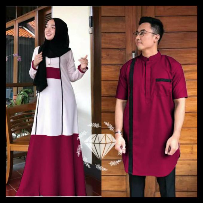 Cp Cendrawasih Couple Gamis