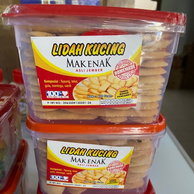 LIDAH KUCING MAK ENAK ASLI JEMBER