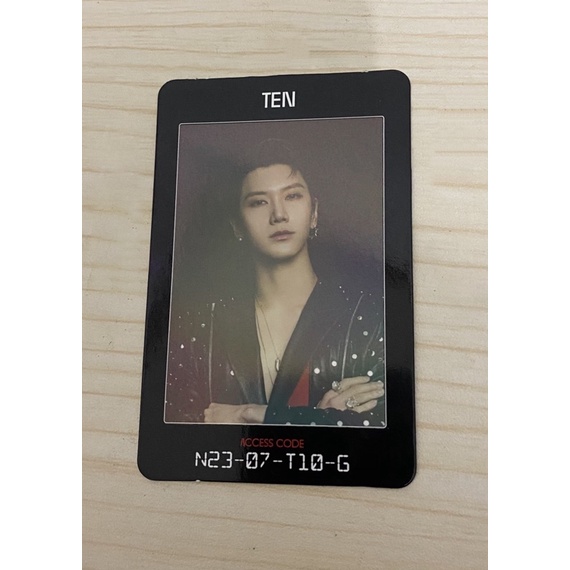 PHOTOCARD PC OFFICIAL NCT TEN ACCESS CARD RESONANCE NCT 2020