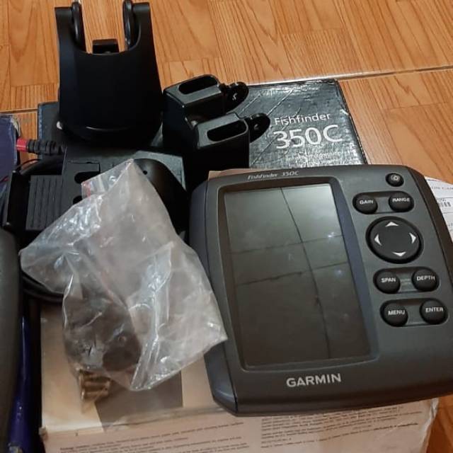 Gps Garmin Fishfinder 350c Bekas Komplit