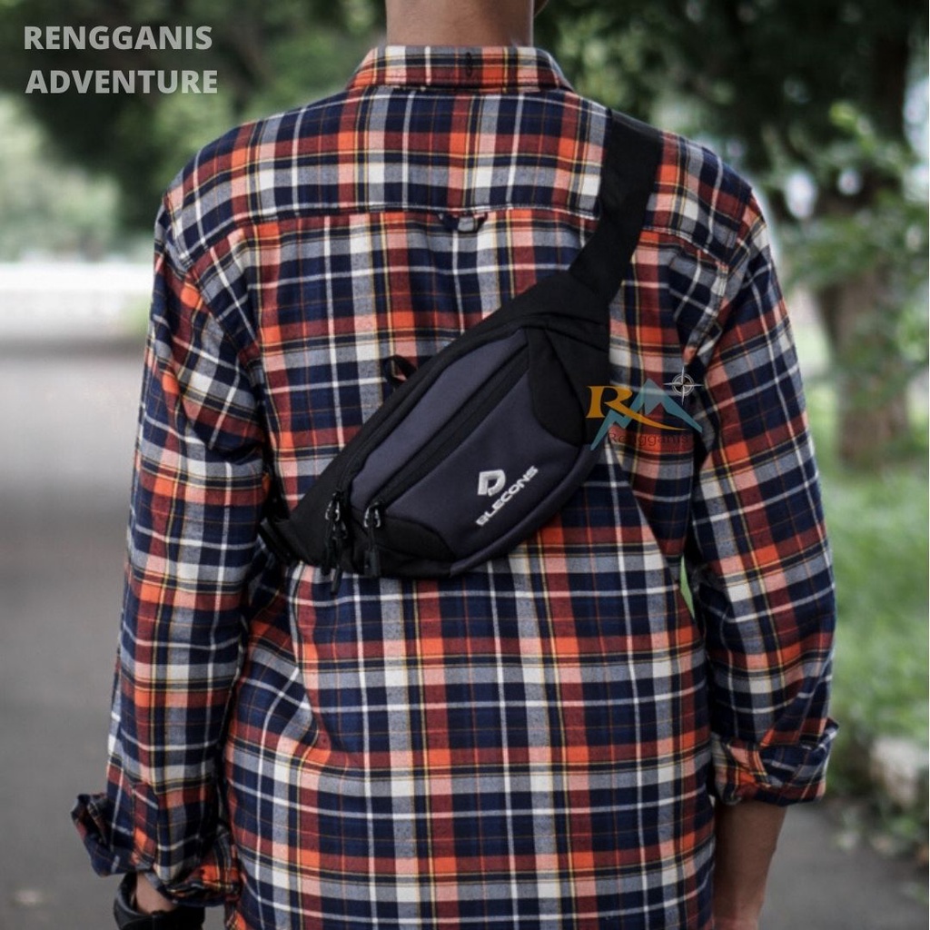 Tas Selempang Pinggang Waistbag BLECONS BRANIE Outdoor Casual