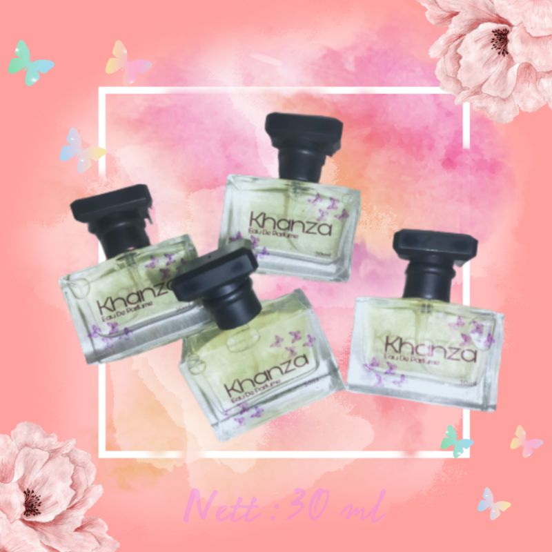 Promo Parfum Wanita dan Pria EDP 30ml Wangi Elegant Segar Tahan Lama ||by khanzaparfume