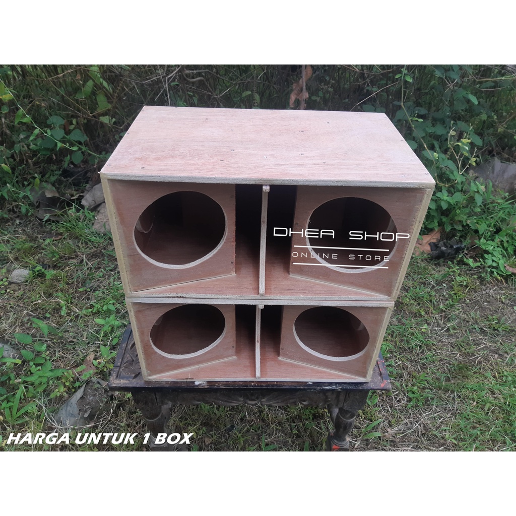 Terangshop17 Box Subwoofer 5 Inch Double // Box Speaker 5 Inch Model V