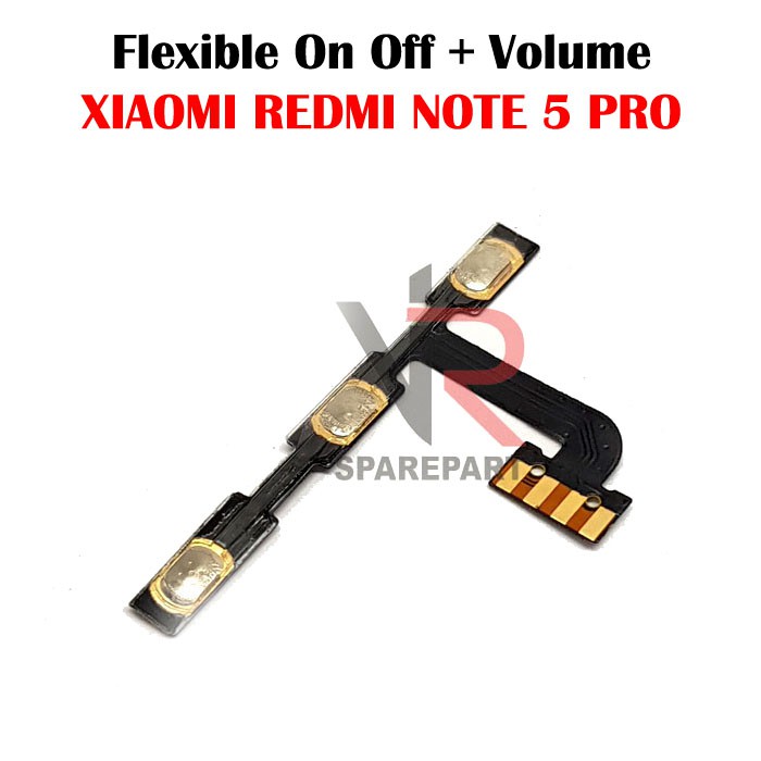 FLEXIBLE ON OFF XIAOMI REDMI NOTE 5 / NOTE 5 PRO ON OFF + VOLUME