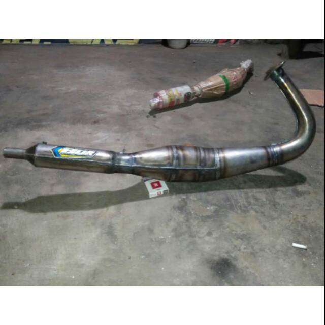 Knalpot bdr exhaust kolong plipit / tulang