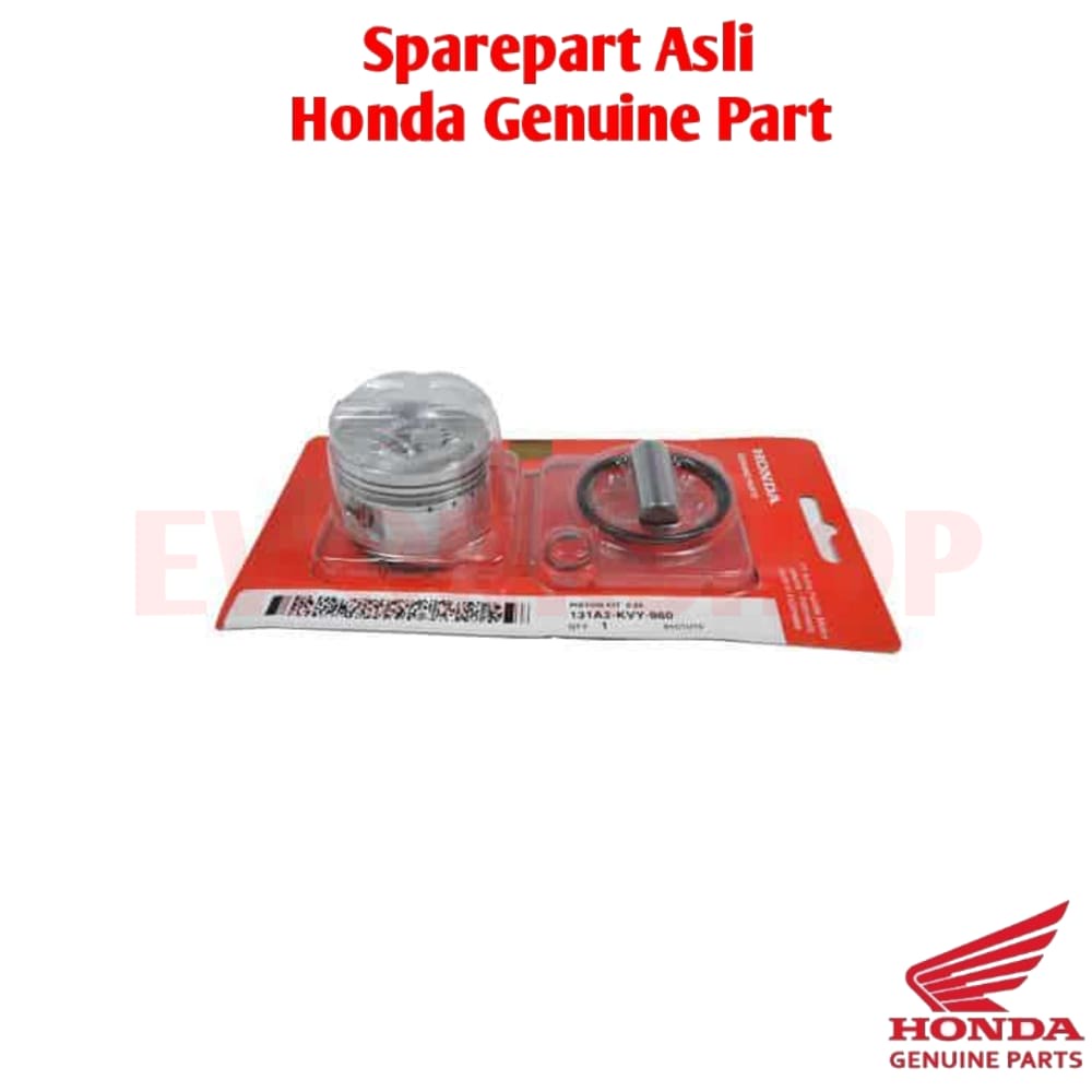 Piston Kit Seher set OS 0.25 - Beat Spacy Scoopy Karbu Asli Honda 131A2KVY960