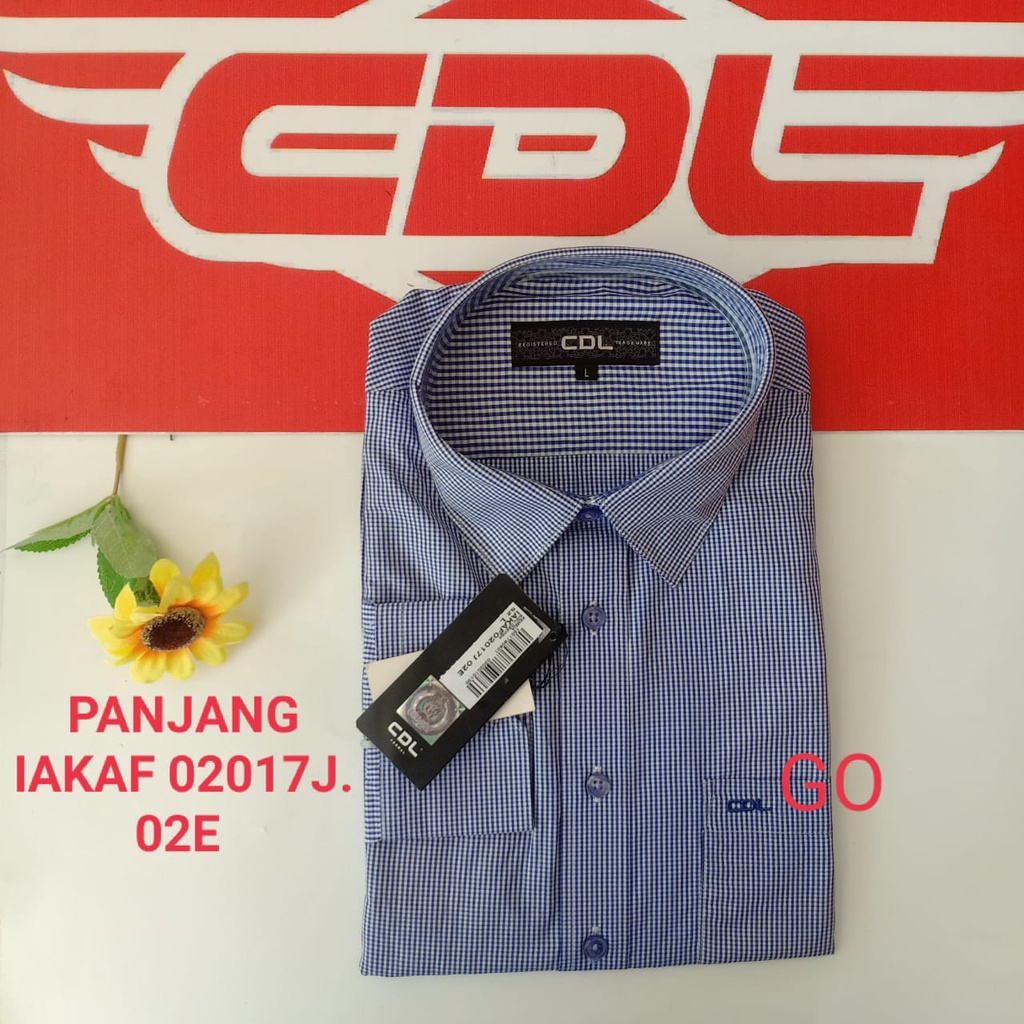 gof CDL (CARDINAL) KEMEJA FORMAL MOTIF REGULAR FIT &amp; SLIMFIT Pakaian Pria Atasan Kemeja Hem Lengan Panjang Original