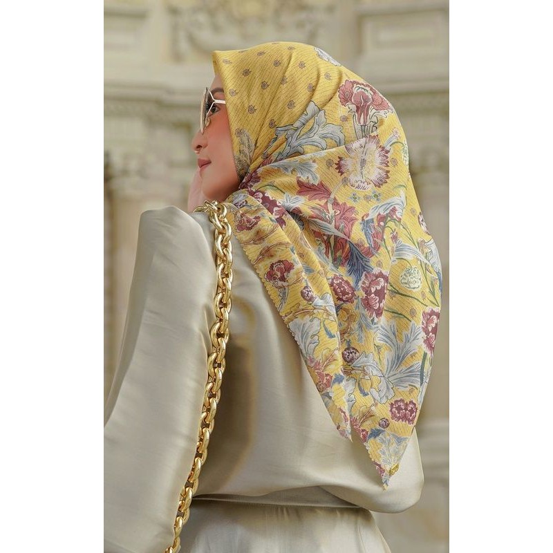 Buttonscarves The Royale Yellow