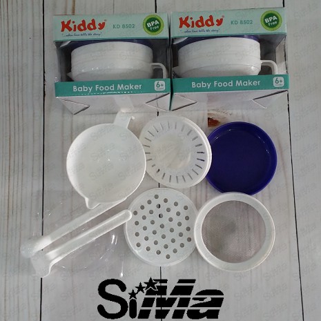 Food Maker 7in1 Kiddy Perlengkapan Makan Bayi 8502