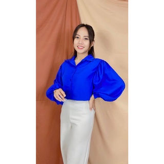 RX Fashion - Audry Rufi Basic Shirt Blouse Katun Twistcone / Blouse Mona / Kherila -BN