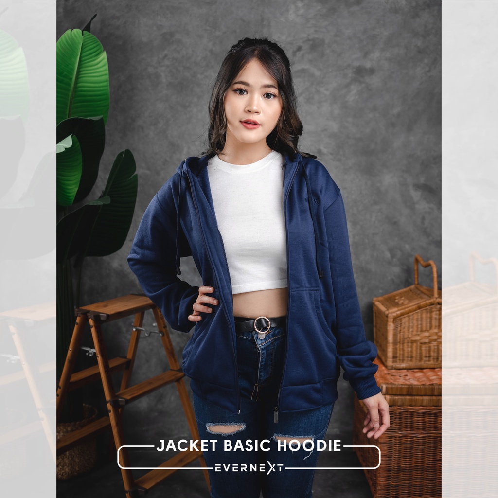 Hoodie Zipper Wanita Tebal Korea Oversize Jaket Hoodie Wanita Atasan Sweater Hodie Cewek Hitam Navy Maroon Kuning Mustard Abu Misty Kekinian Original Terbaru