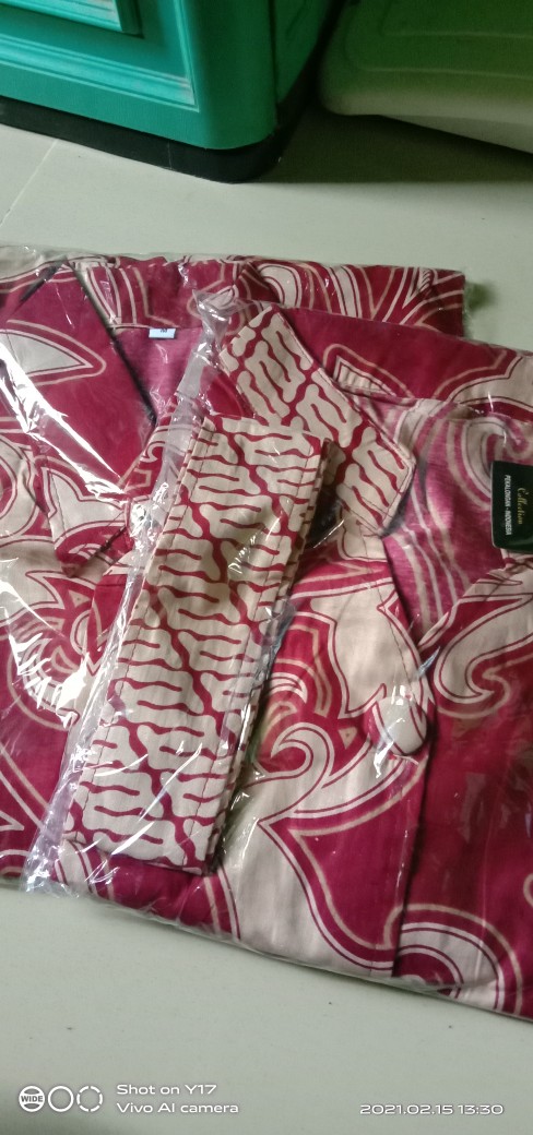 Atasan Batik Dolby Dolbi Dobby Doby Tenun Sutra Tulis Halus Katun Atbm Baron ,sarombit Atasan