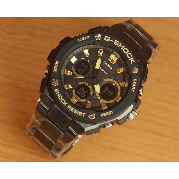 JAM TANGAN G-SHOCK RANTAI STAINLESS SUPER SPORT MEWAH DAN ELEGANT