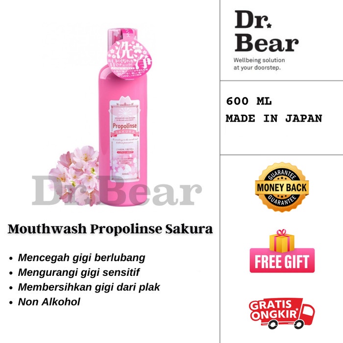 Mouthwash Propolinse Sakura 600ml