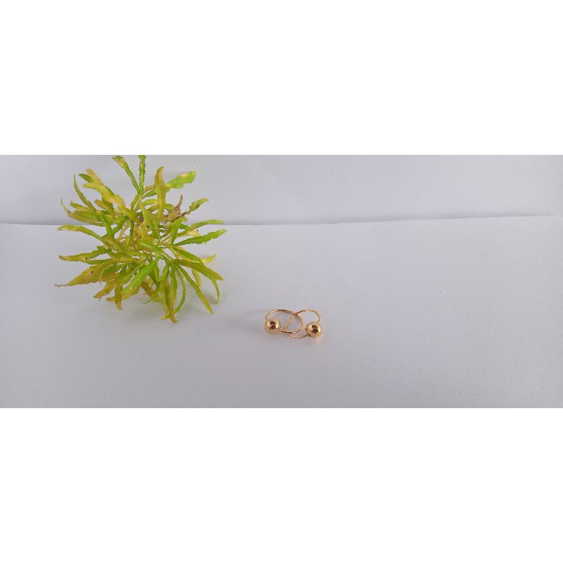 anting baby mrican / anting bayi & anak / baby mrican/ emas asli kadar 45-50% 0.5gr