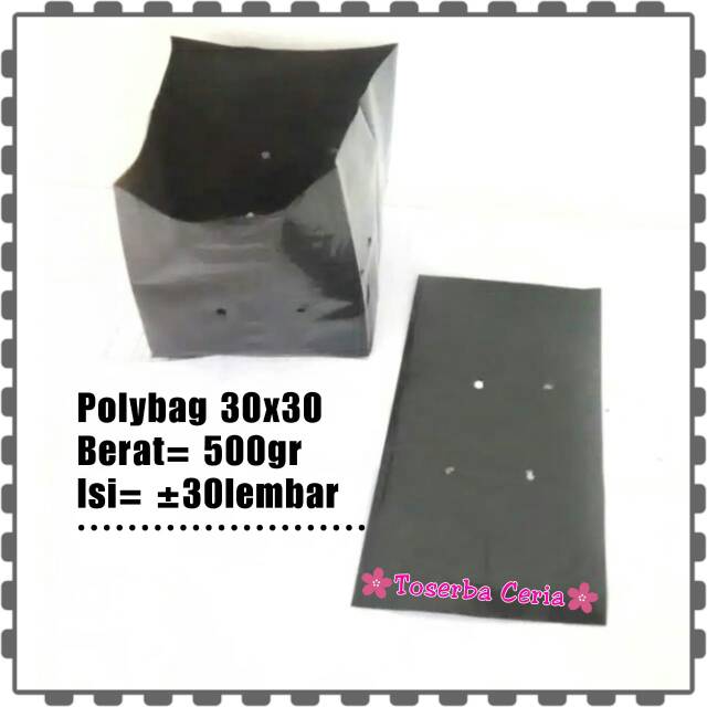 Polybag 30x30