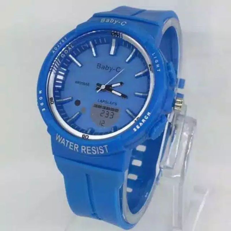 Terima Cod)Jam Tangan Wanita Baby-c Strap Rubber