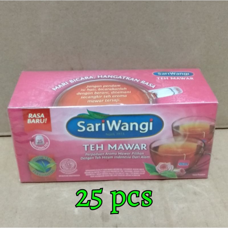 

SARIWANGI TEH CELUP MAWAR ISI 25PCS