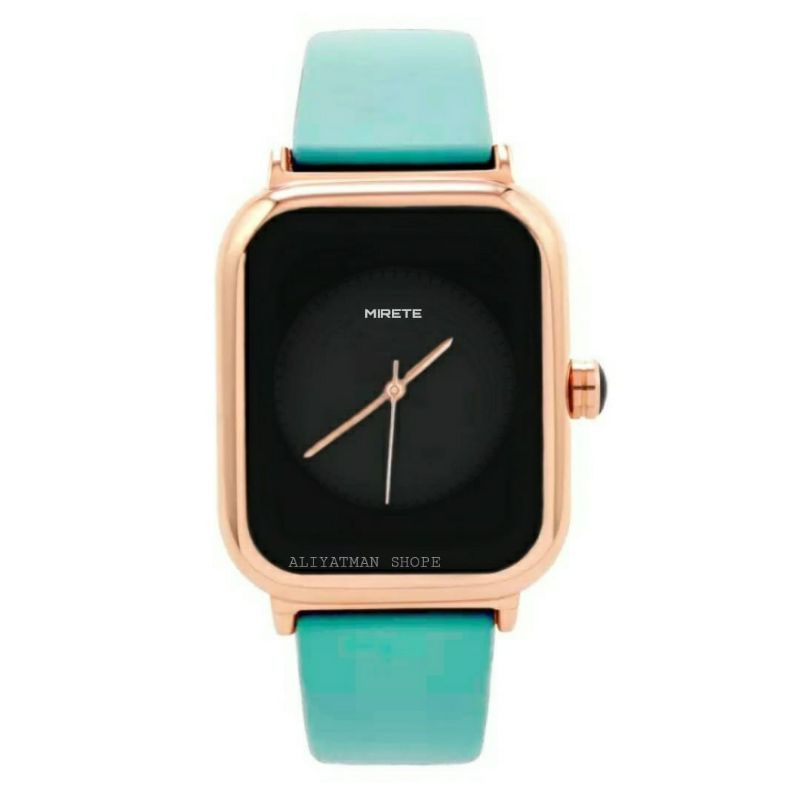 JAM TANGAN CEWEK MIRETE ORIGINAL STRAP SILIKON IMPORT FASHION WANITA_JAM TANGAN CEWEK  TAHAN AIR CASE ROSGOLD MIRETE ORIGINAL JAM TANGAN KASUAL WANITA STRAP SILION PERSEGI MODEL MEWAH FREE BATRAI CADANGAN